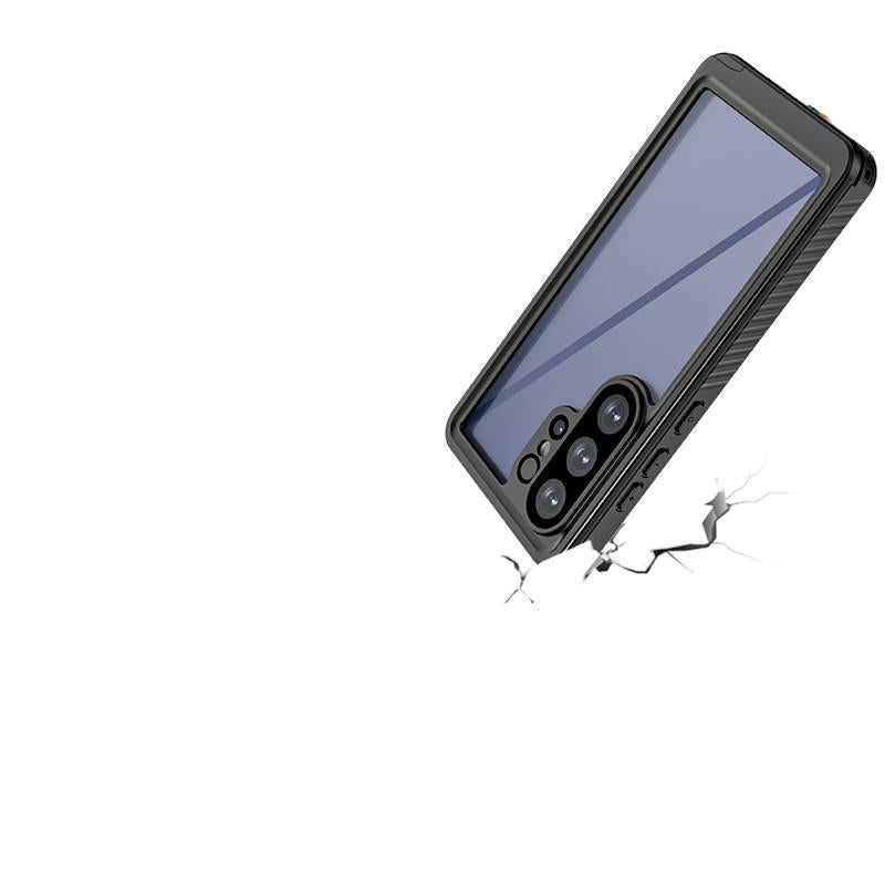 غطاء واقي | أسود | مقاوم للصدمات | TPU | مقاوم للصدمات لـ Samsung Galaxy S24 Ultra - Image 3