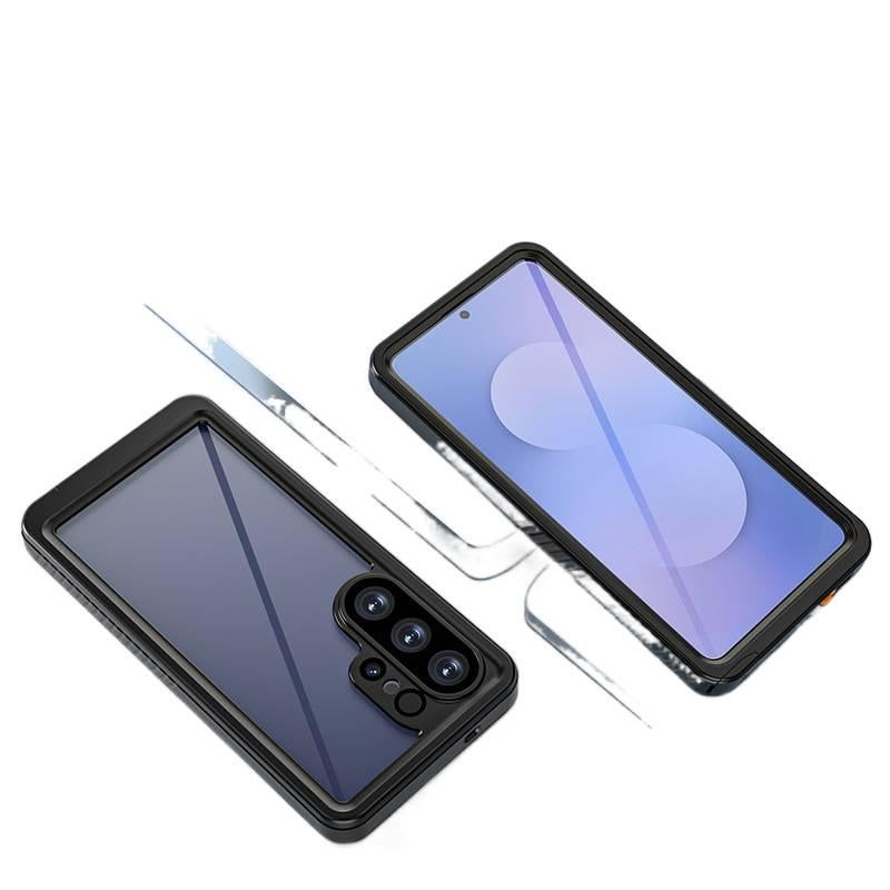 غطاء واقي | أسود | مقاوم للصدمات | TPU | مقاوم للصدمات لـ Samsung Galaxy S24 Ultra - Image 4