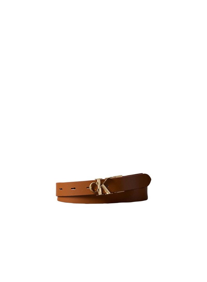 CALVIN KLEIN Reversible Pebbled Leather Logo Belt - Image 1