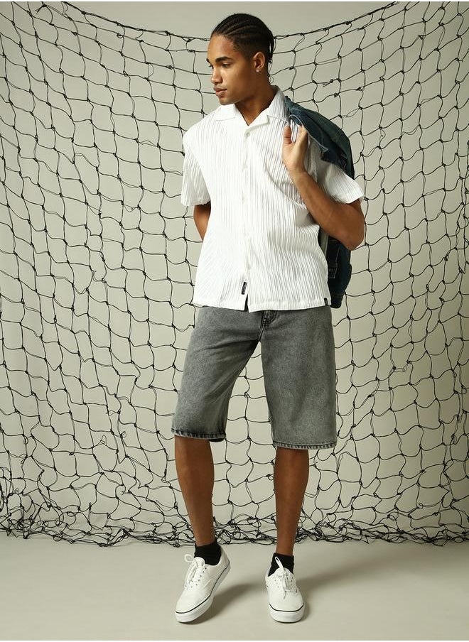 Hubberholme White Shirt for Men, Classic and Clean  - Image 1