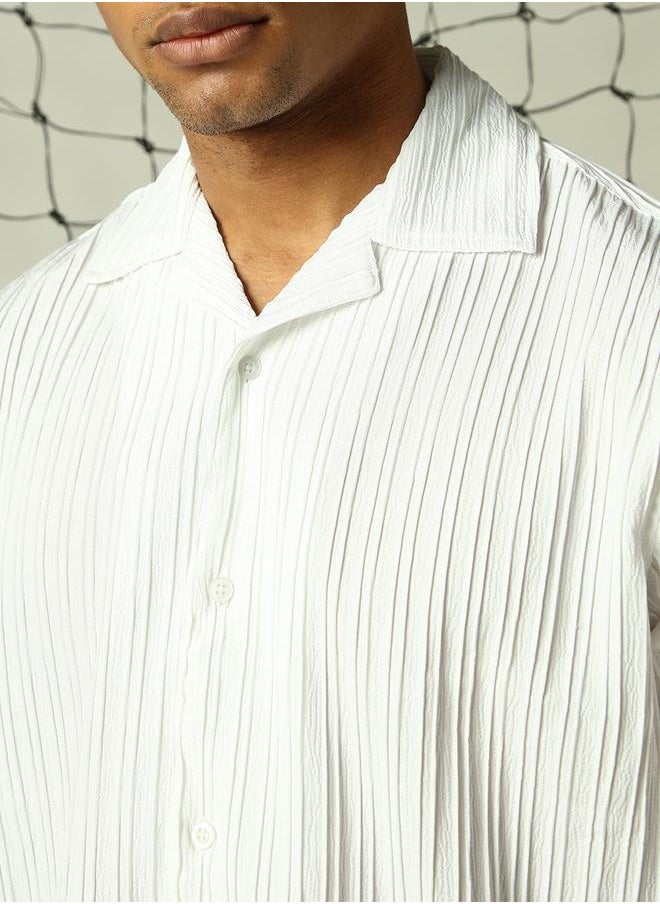Hubberholme White Shirt for Men, Classic and Clean  - Image 3