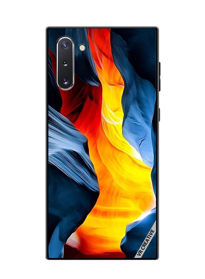 VR CREATIVE Protective Case Cover For Samsung Galaxy Note10 5G Abstract Design Multicolour - Image 1