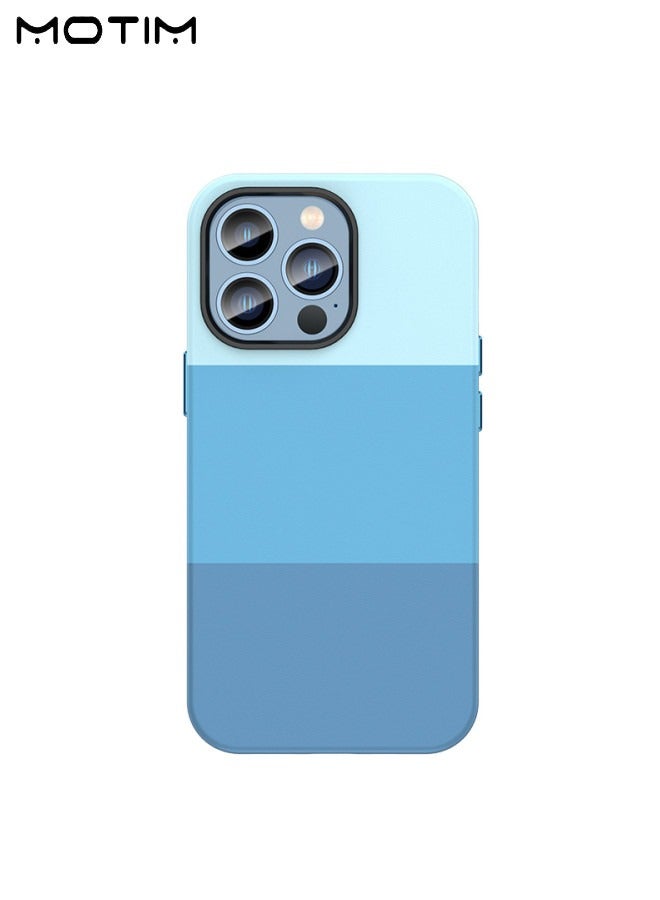 Motim iPhone 14 Pro/14 Pro Max Protective Case Leather Case, Multicolor Full-Body Protection Slim Shockproof Anti-Scratch Phone Case, Multicolour - Image 1