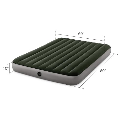 Intex 64109E Dura-Beam Standard Prestige Air Mattress: Fiber-Tech – Queen Size – 10in Bed Height – 600lb Weight Capacity – Pump Sold Separately - Image 3