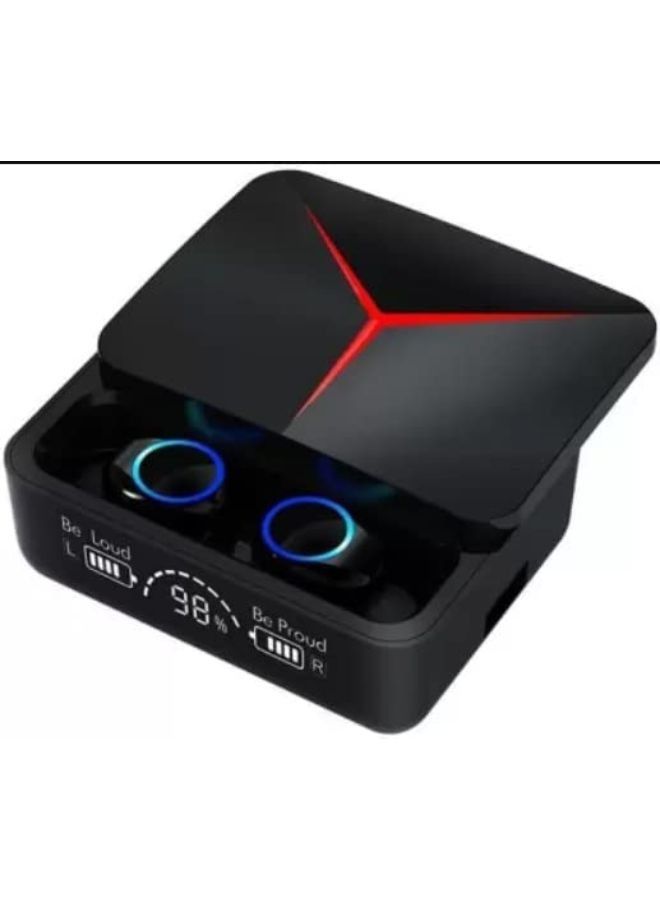 سماعات الألعاب M90 Pro TWS سماعات أذن لاسلكية ستيريو للحد من الضوضاء شاشة عرض رقمية LED سماعة رأس رياضية صغيرة - Image 1