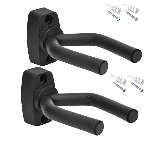 Top Stage 2-PACK Guitar Hanger Hook Holder Wall Mount Display, w/Hardware - Image 5