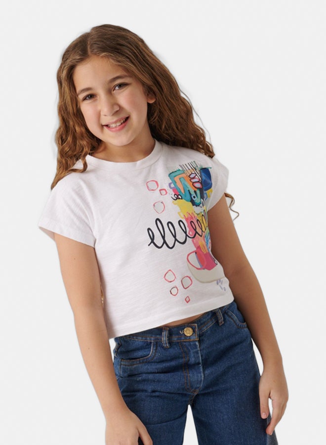 جودي ميني بلوزة طباعة بيزيك - Image 1