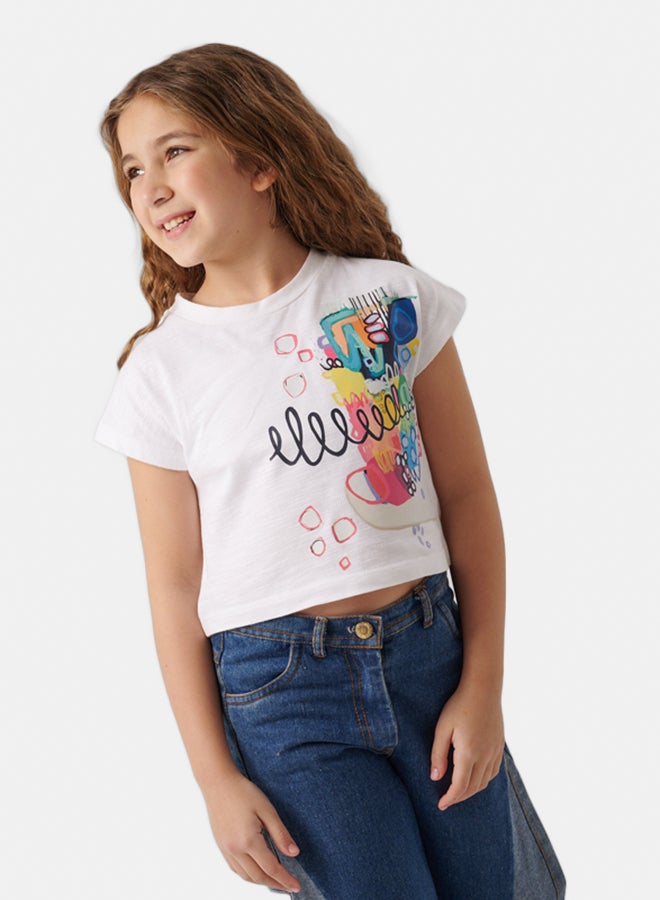 جودي ميني بلوزة طباعة بيزيك - Image 4