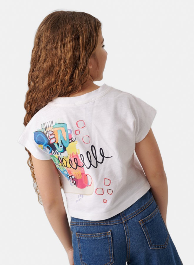 جودي ميني بلوزة طباعة بيزيك - Image 2