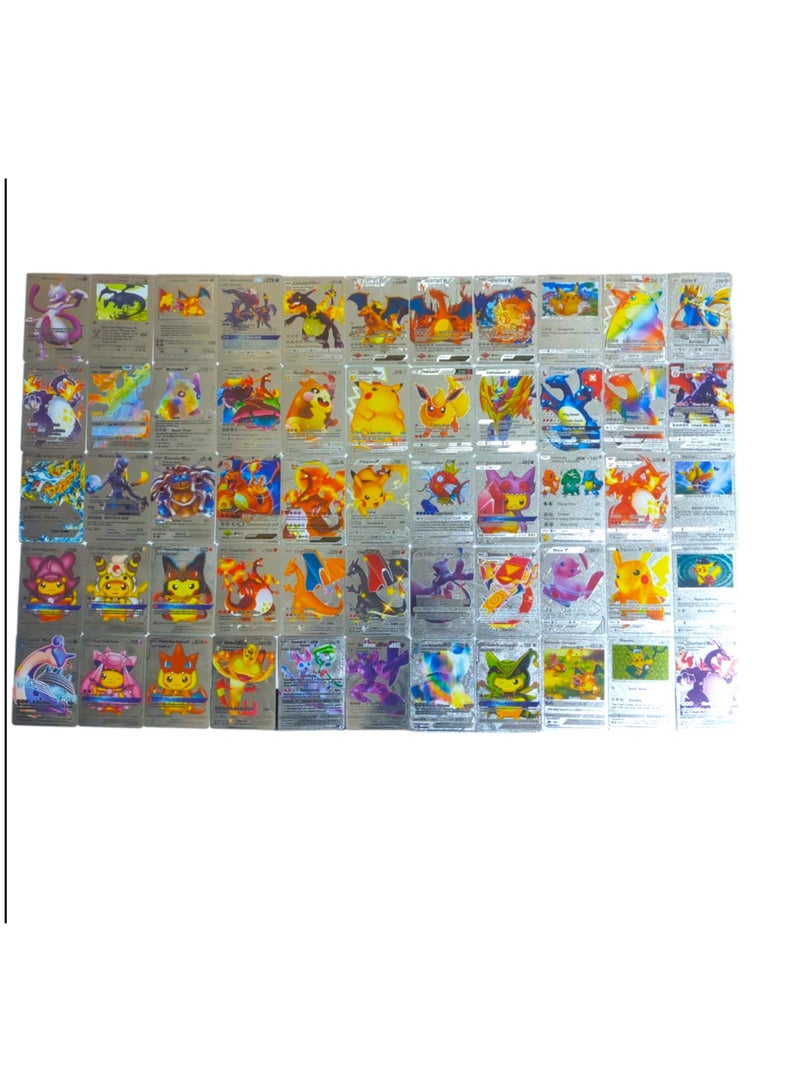 بوكيمون مجموعة بطاقات بوكيمون الفضية ، مجموعة من 25بطاقة - Image 5