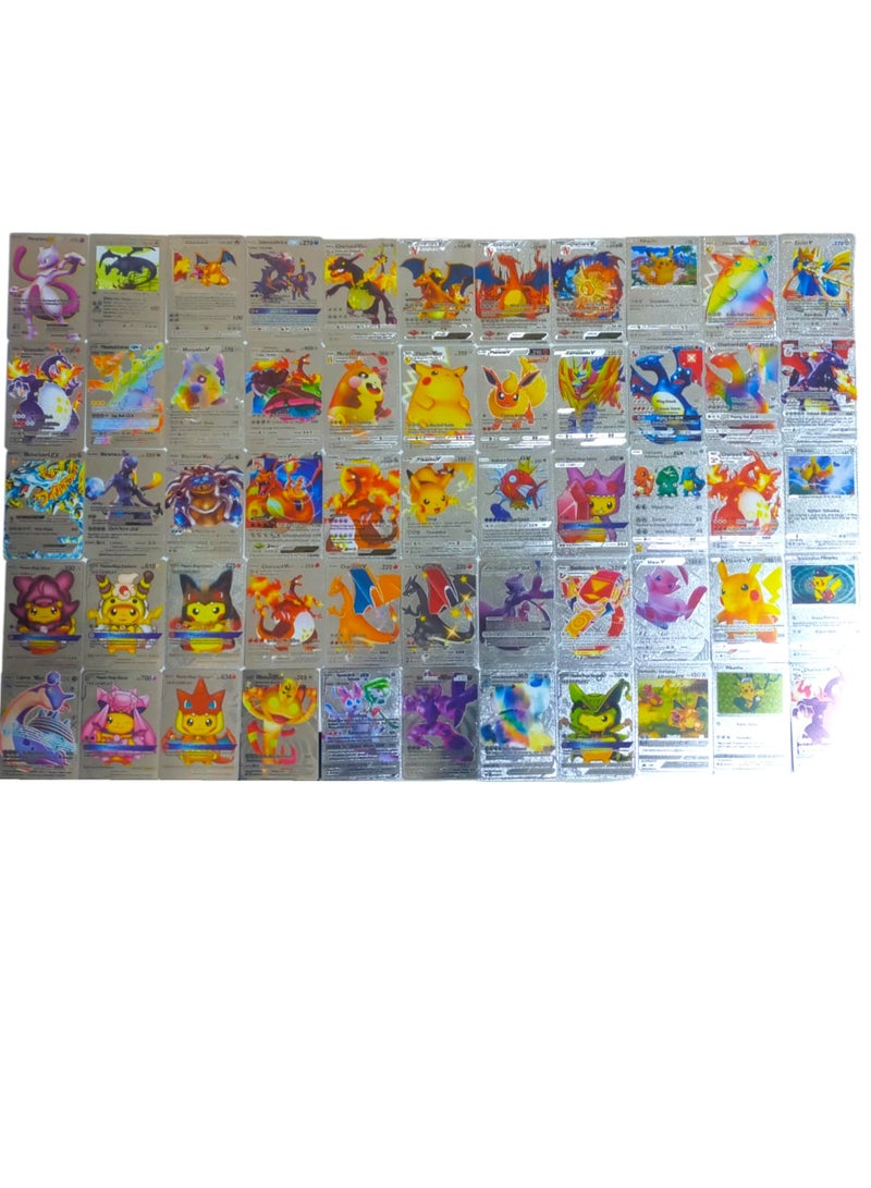 بوكيمون مجموعة بطاقات بوكيمون الفضية ، مجموعة من 25بطاقة - Image 4