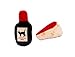 Pearhead Pet Cheese Wine Cat Toys Set of 2 Plush Catnip Toys with Crinkle Rattle Valentines Day Interactive Cat Toys for Indoor Cats - Image 3
