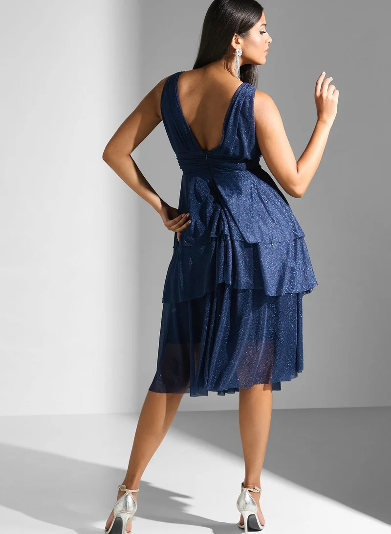 Ella Limited Edition Shimmer Layered Dress