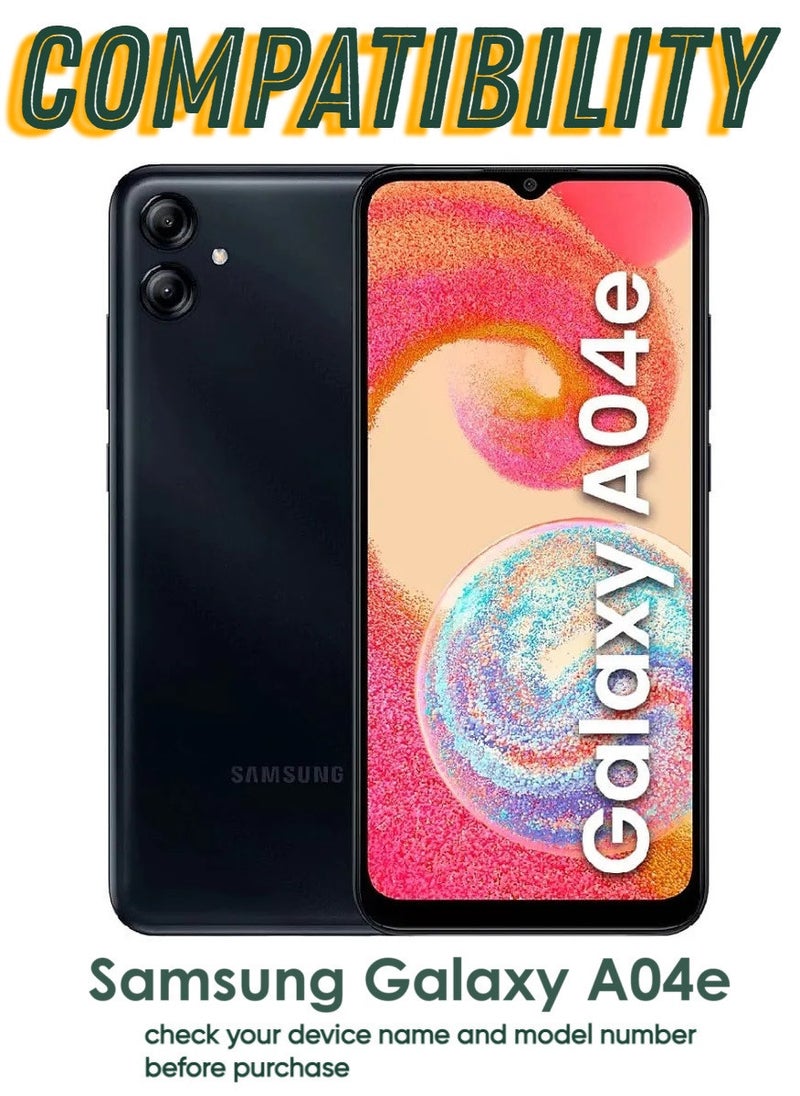ACLIX 4 Pieces Antistatic ESD Dustproof Premium Quality High Definition Tempered Glass Screen Protector Designed For Samsung Galaxy A04e - Image 3