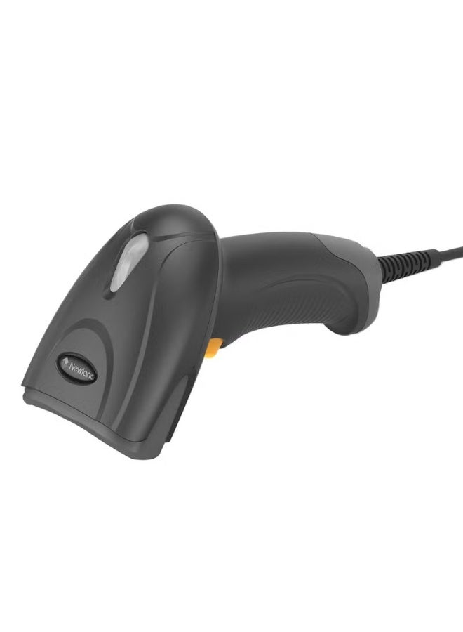 نيولاند ماسح ضوئي محمول HR2081، قارئ رموز شريطية أحادي وثنائي الأبعاد، USB، خفيف الوزن، مقاوم للماء، تصنيف IP42، محمول للدفع عبر الهاتف المحمول، سوبر ماركت - Image 1
