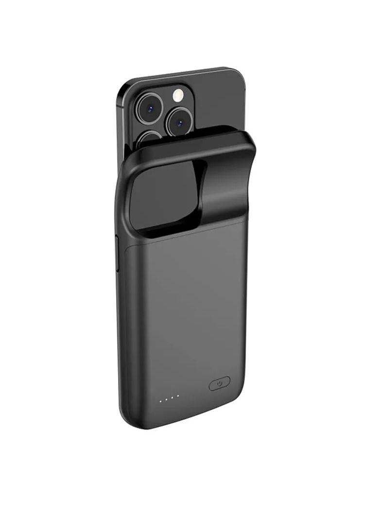 MOCOM iPhone 14 Battery Case Cover for Black - 3500mAh - Image 2