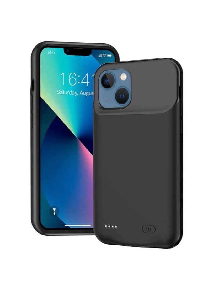 MOCOM iPhone 14 Battery Case Cover for Black - 3500mAh - Image 1