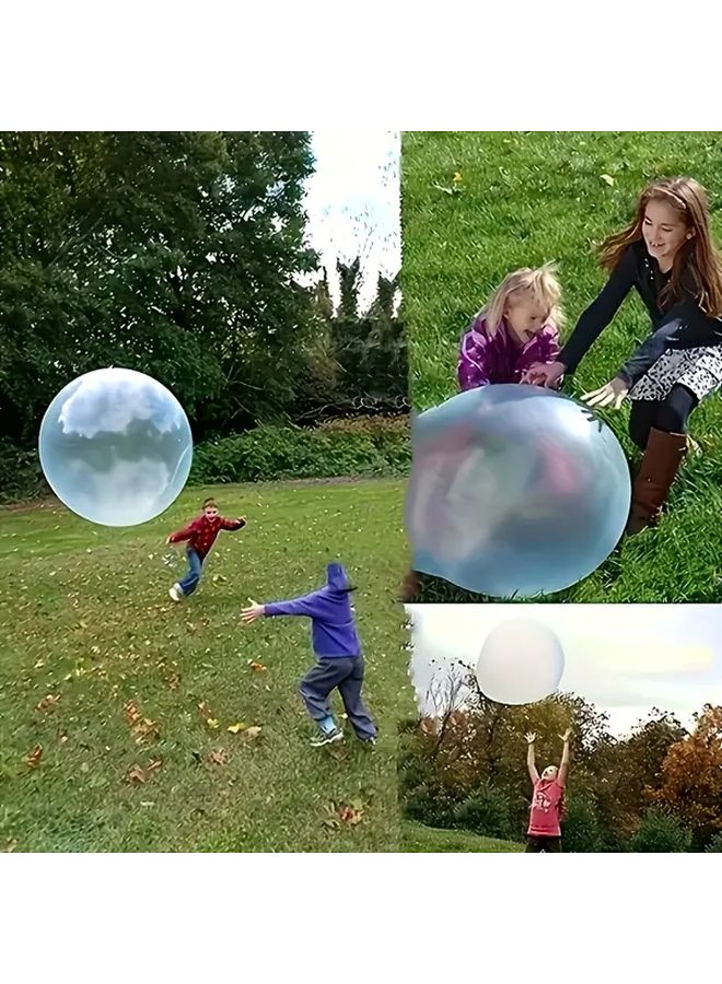 2pcs Giant TPR Bubble Water Balls Small 15 75in and Medium 19 69in for Outdoor Play - Image 4
