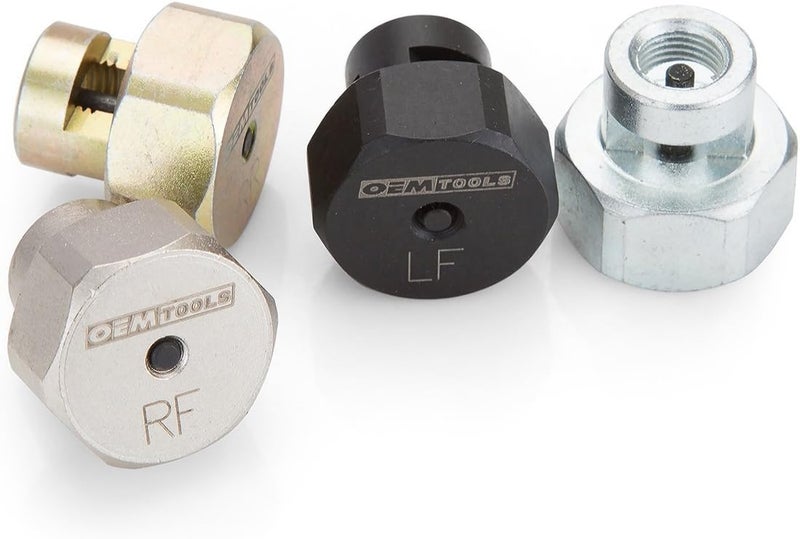 OEMTOOLS 24419 Tire Deflator Set - 4 Piece Universal Kit - Image 1