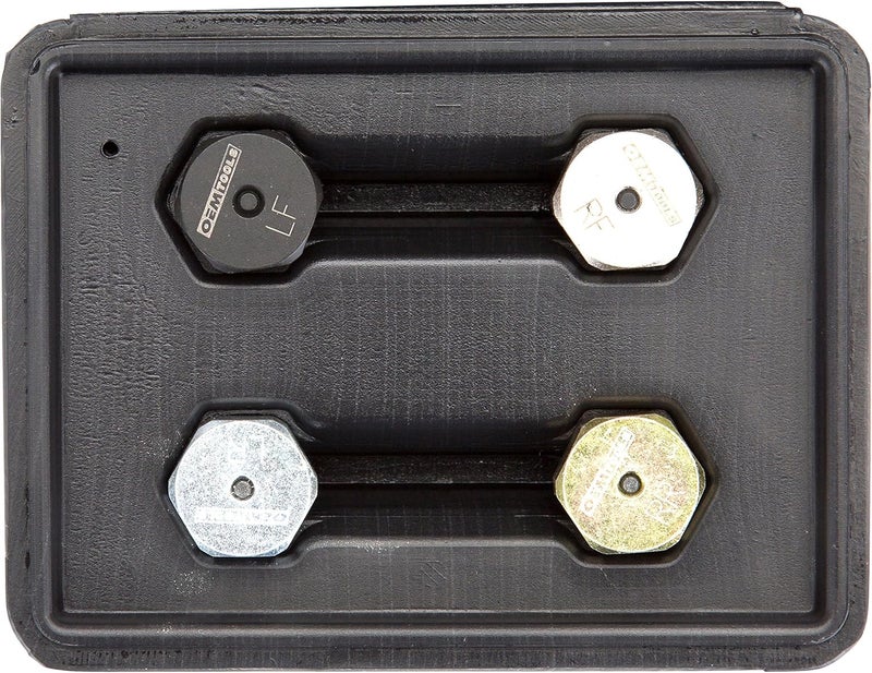 OEMTOOLS 24419 Tire Deflator Set - 4 Piece Universal Kit - Image 2
