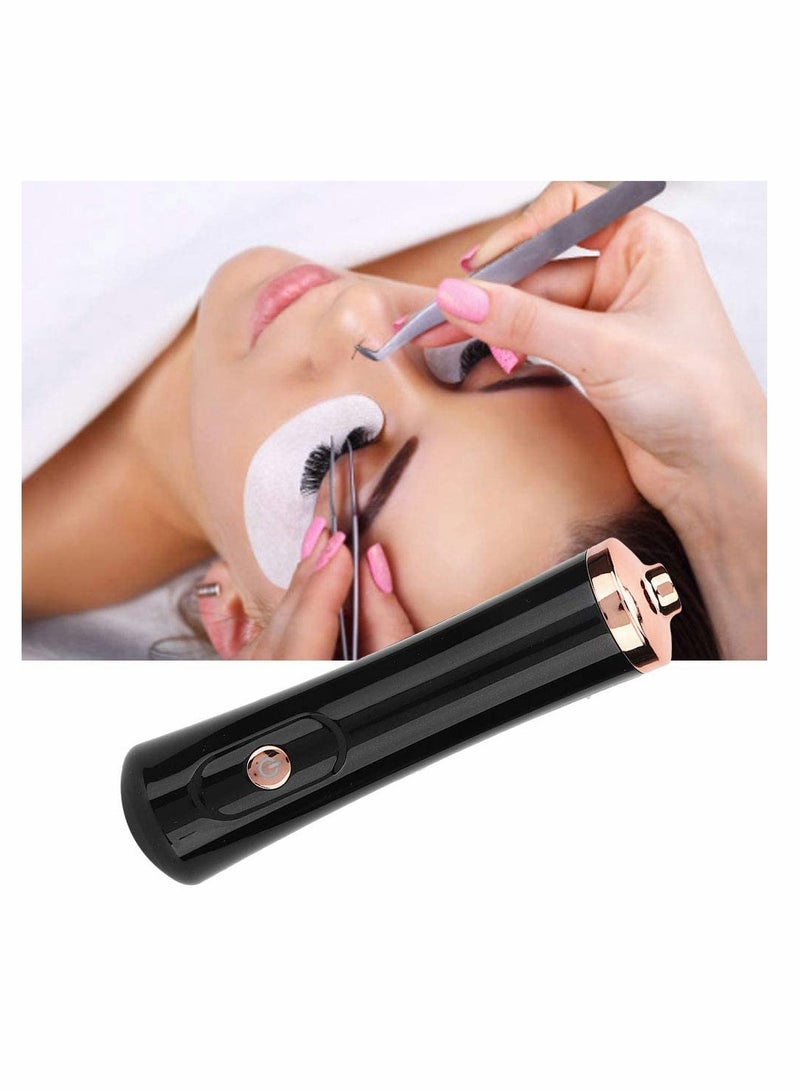 Generic Electric Eyelash Glue Shaker with 2 Connectors  6 Size Calibers for Even Mixing - Perfect for Eyelash Extensions (Black)  - Image 5