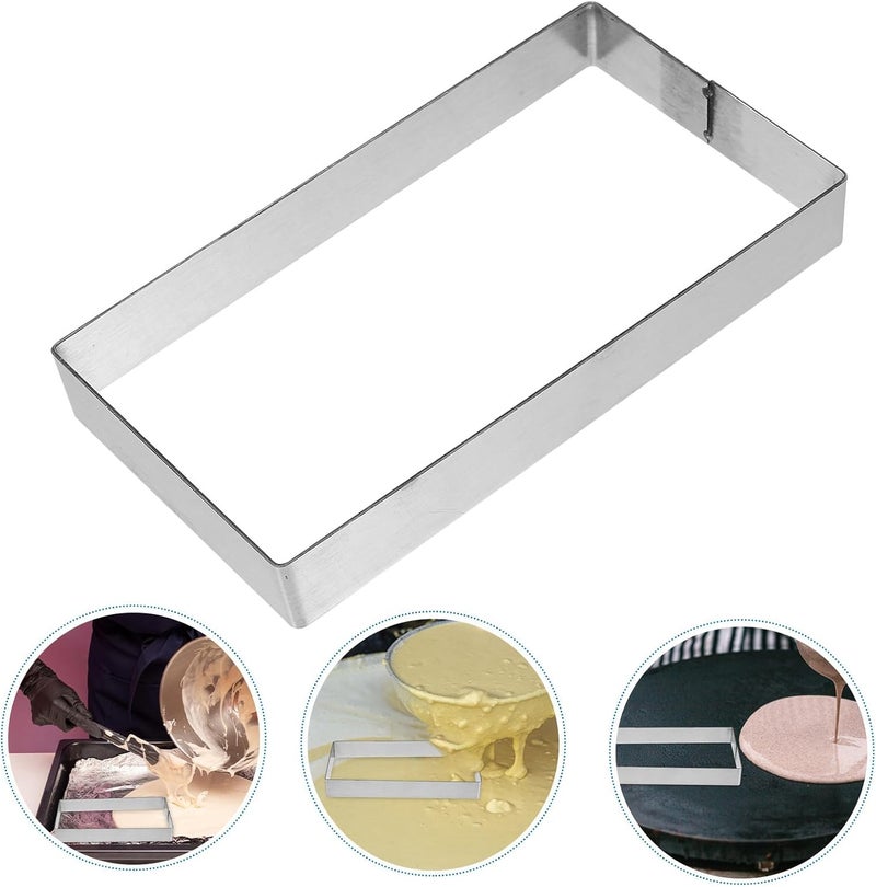 Longevity upgraded craftsmanship SHERCHPRY Stainless Steel Rectangle Pancake Mold 2cm High Cake Ring Baking Tool Multi-function Non-stick Vegetable and Potato Pancake Baking Mold for Home Kitchen Newly stocked local goods Modern warehouse management All storage type compatible Gulf climate fit Storage transit efficiency build Salt resistant coating Upgraded simple practical design All temp range compatible build Temp resistant Multi option design Diverse application fit Durability boost selected material Ventilated design Assorted color options Full land route delivery Wide daily application Heavy load resistant Trendy widespread design Multi usage Labor saving Multi-use well-engineered build Trendy economical quality Multi-use qualified quality Global flexible assemble picks - Image 5