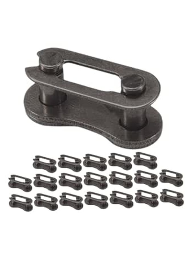 Single Speed Bike Chain Connectors 20pcs Reusable Lightweight Metal Easy Installation - Image 1