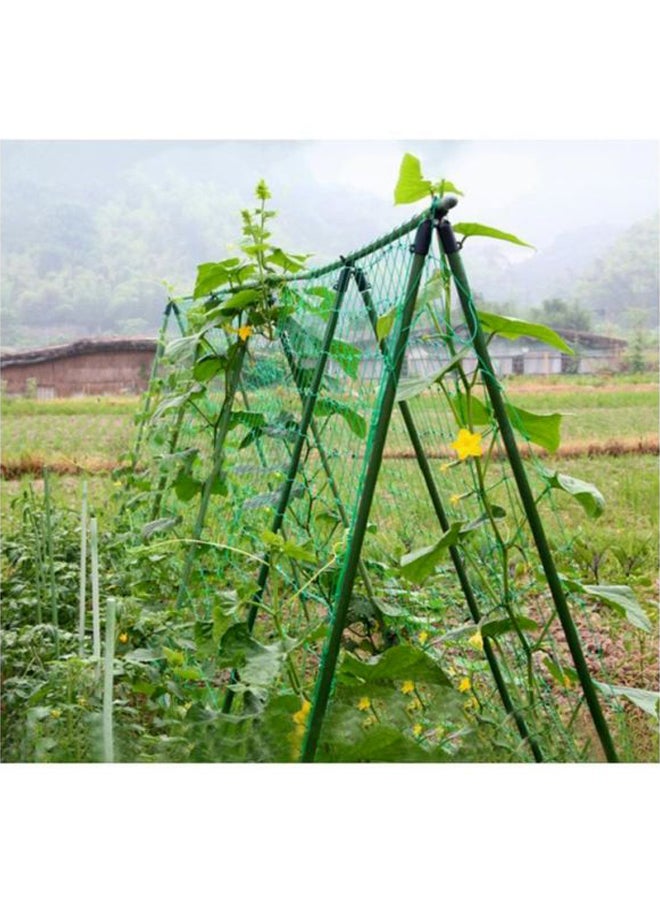 Sharpdo Climbing Plant Net Green 1.8x1.8cm Durable Garden Trellis Support for Outdoor and Indoor Use - Image 4