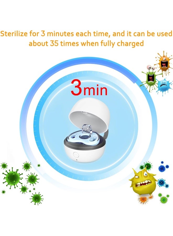 StarWin Pacifier Sanitizer Portable, UV Pacifier Case On The Go - Image 2