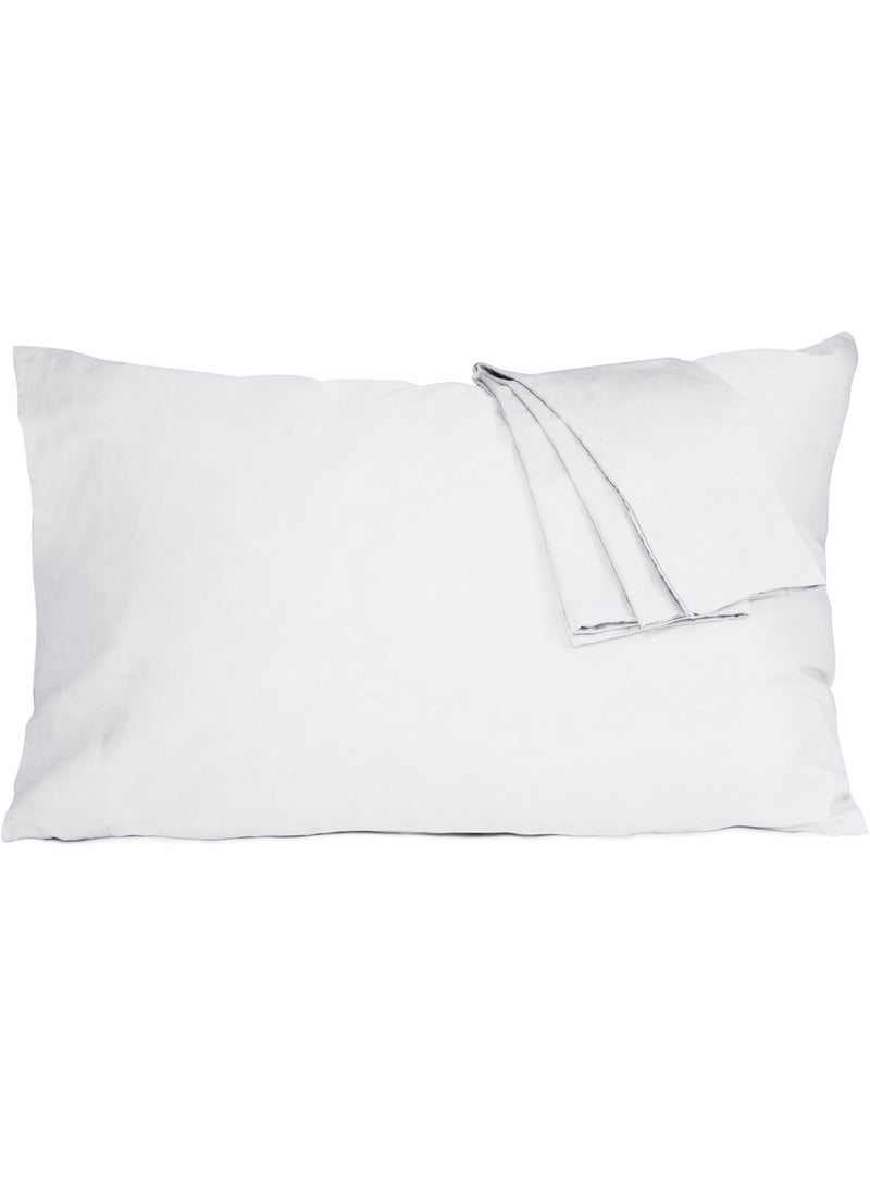 Master Home Textile - Cotton Pillowcases- Breathable, Easy to Wash, Standard Size 50 x 75cm, Set of 2 Pack, with Envelope Closure - Image 1