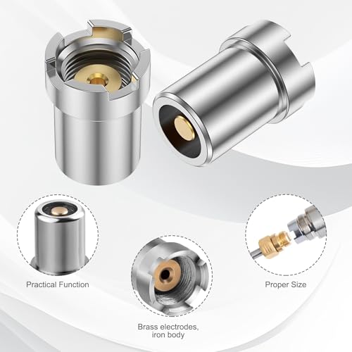braxan 4PCS 510 Thread Magnetic Adapter Kit, Universal Threaded Screw Converter for Soldering Iron, Metal Connector Adapters for Circuit Board Repair Tools - Image 3