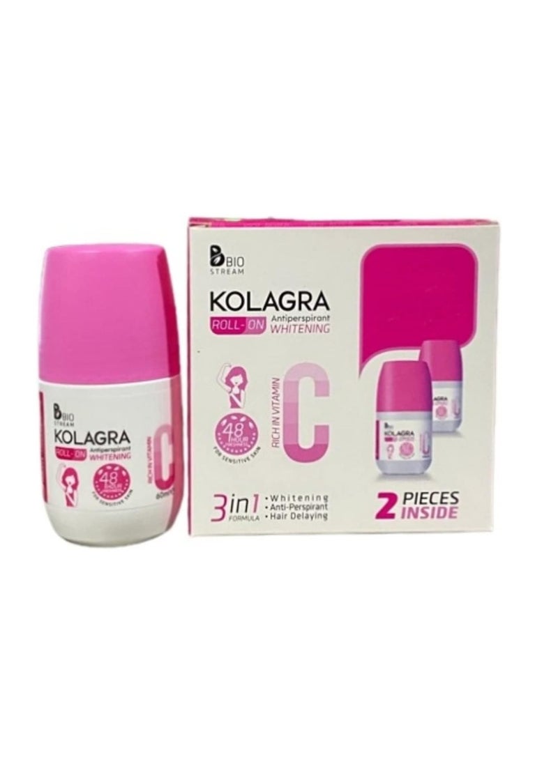 Kolagra whitening roll on 3in1