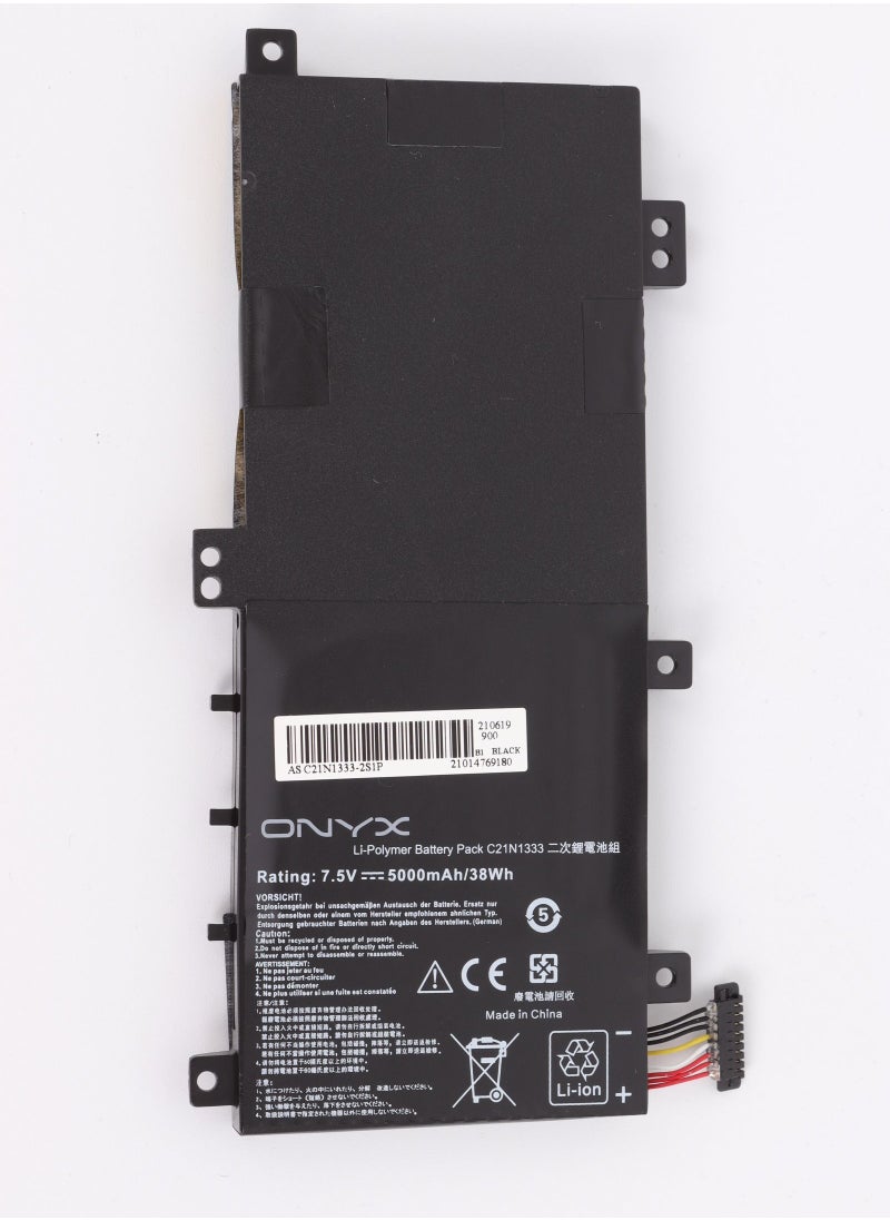 Onyx - Laptop Replacement Battery For Asus Transformer Book TP550LA C21N1333 C21NI333 Laptop Battery Replacement for Asus Transformer Book Flip TP550 R554L TP550L TP550LA TP550LD TP550LJ 0B200- - Image 1