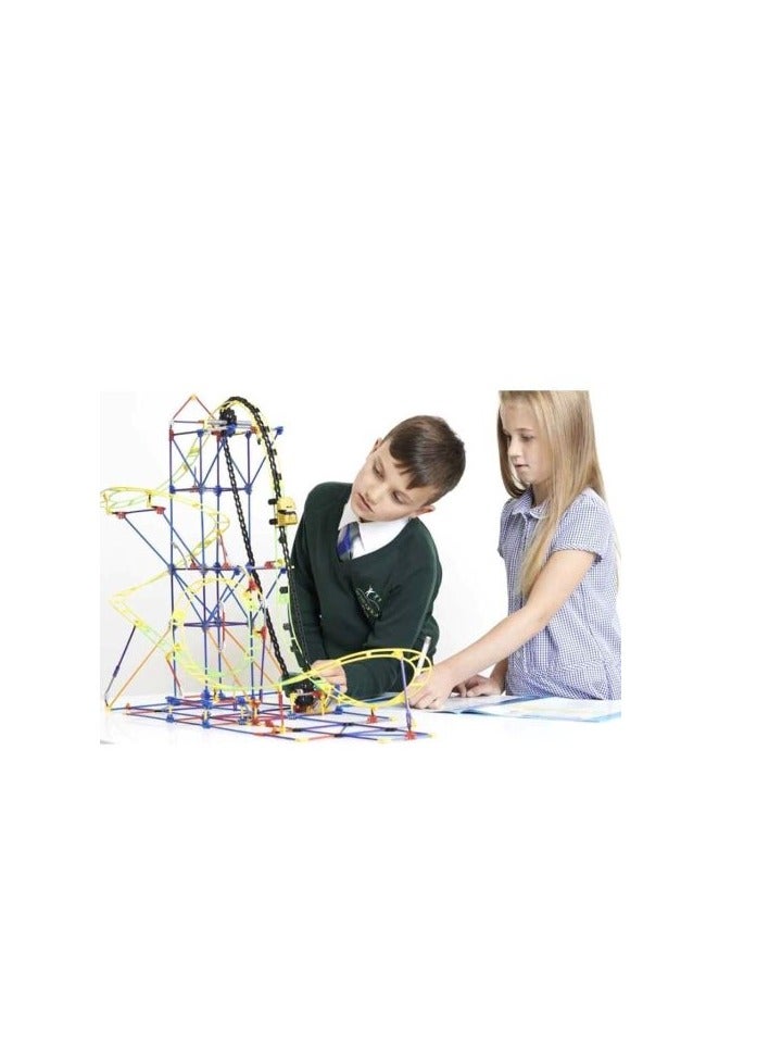 Knex K'NEX Education Kid STEM Explorations Roller Coaster Building Set (546 PCS) - Educational Roller Coaster Construction Kit  - Image 2