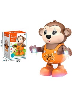 Swinging and Dancing Musical Monkey Toy with Light and Melodious Music, Dancing Toys for Babies, Kids & Toddlers, Funny Cartoon Monkey for 3+ Years Children