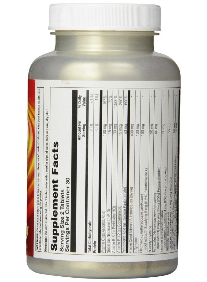 KAL Adrenal Vitality Tablets 60 Count - Image 3