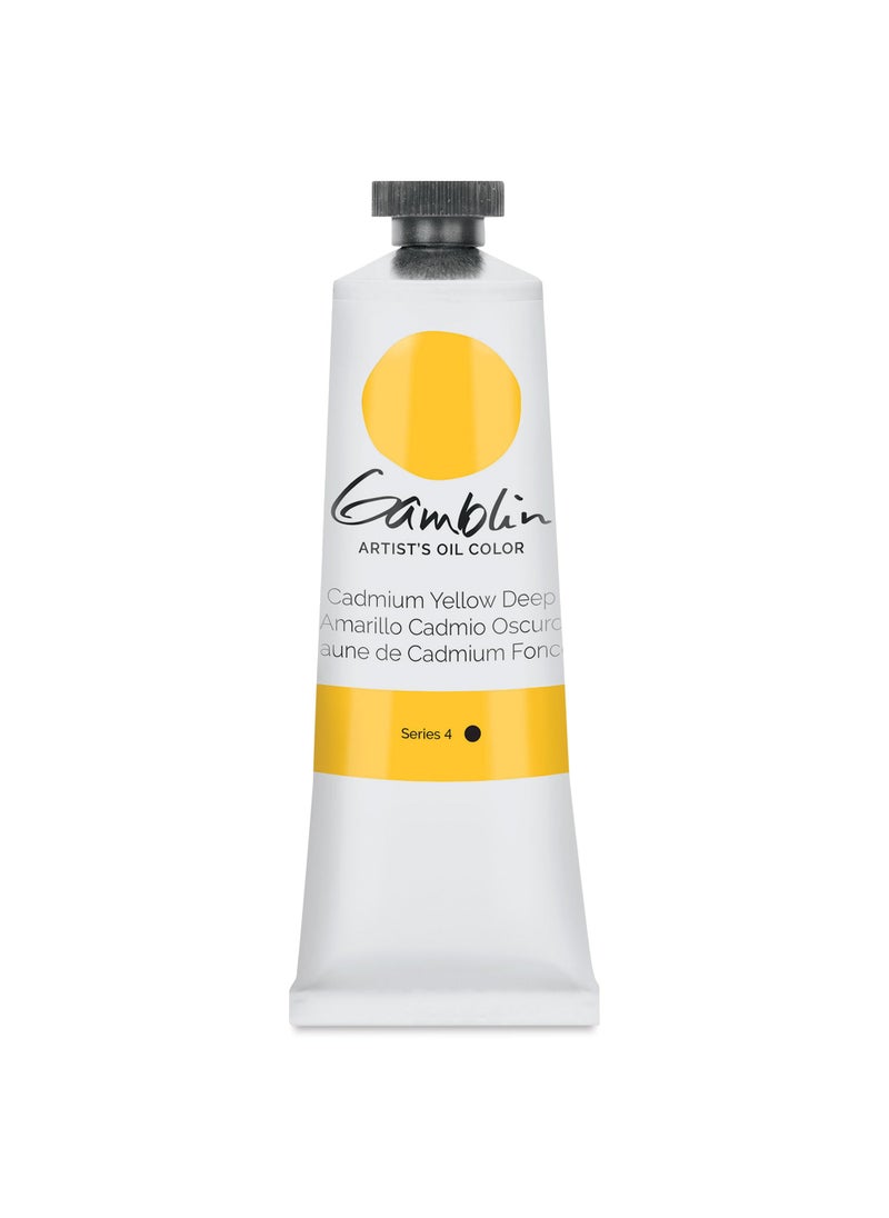 GAMBLIN Gamblin Cadmium Yellow Dp Artist Oil 37Ml 125 Ounce Pack of 1 