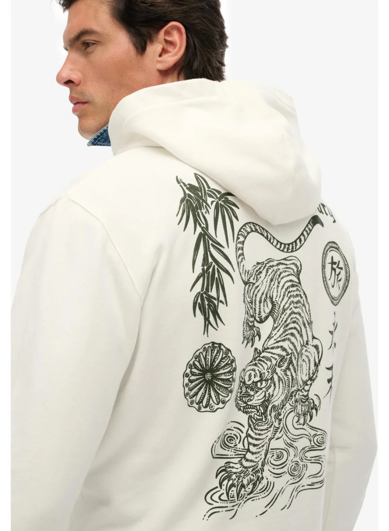 Superdry  Tokyo Narrative Loose Hoodie for Men | Best Price UAE