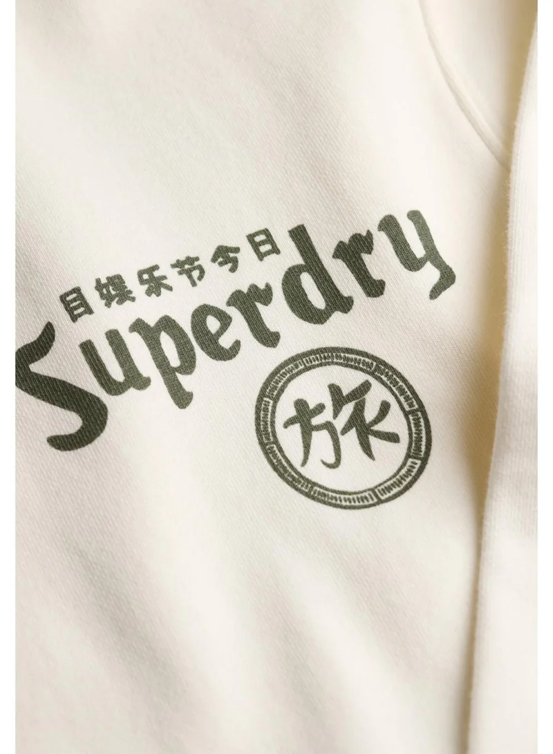 Superdry  Tokyo Narrative Loose Hoodie for Men | Best Price UAE