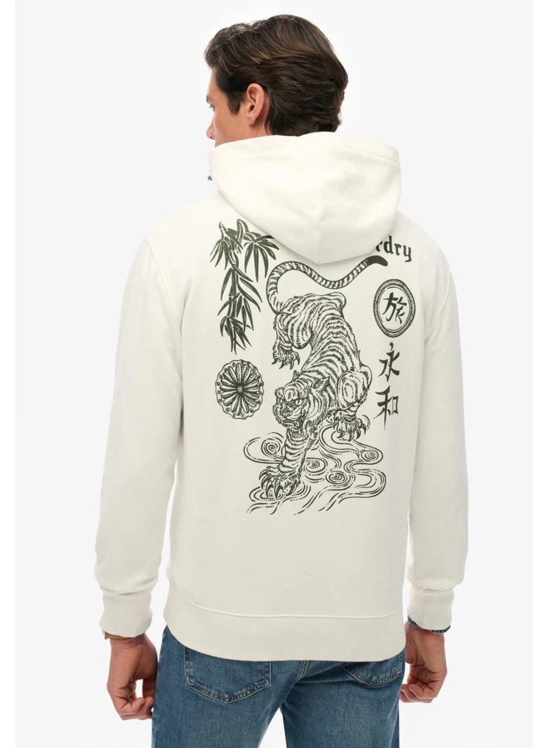 Superdry  Tokyo Narrative Loose Hoodie for Men | Best Price UAE