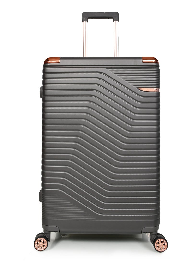 مورانو شنط سفر من مورانو للجنسين مجموعة من 4 قطع طقم حقائب سفر لون  رمادي مقاسات 28''-24''-20''-12'' إنش - Image 4