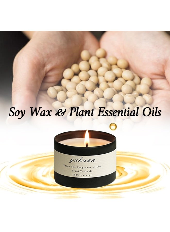 يوهان Rnjoy عطر الحياة ، دلل نفسك - الإنجليزية الكمثرى والفريزيا الشموع المعطرة هدية للنساء والرجال - شمعة العلاج بالروائح ، شموع شمع الصويا الطبيعية 100٪ للمنزل المعطر ، 80 جرام 24 ساعة حرق - الكمثرى الإنجليزية والفريزيا  - Image 4