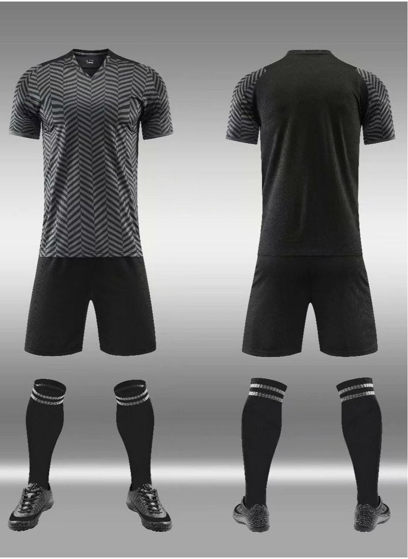 2-pieces Breathable and lightweight Men's And Women's Football Shirt