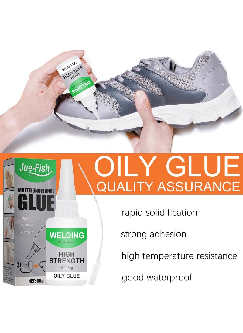 JUE-FISH Jue-Fish Multifunctional Glue, Transparent Instant Adhesive for Wood, Glass, Ceramic, Waterproof, General Glue  - Image 5