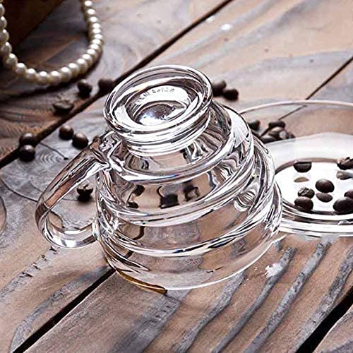 NVRA Transparent Spiral Designer MultiPurpose Bubble Honey Tea and Coffee Cup 210 ml Set of 12 - Image 3
