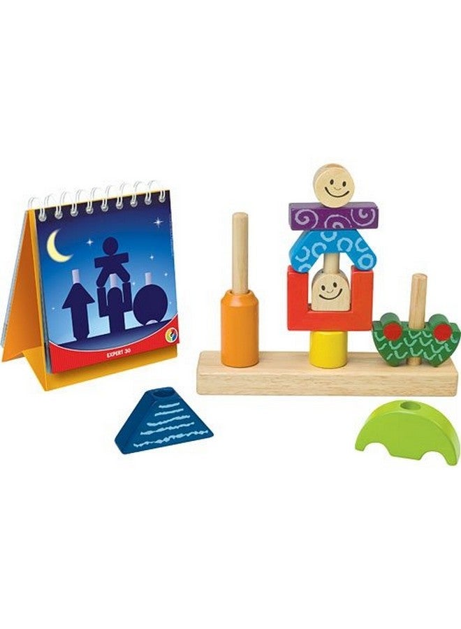 SmartGames Day & Night Wooden Cognitive Skill-Building Puzzle Game Featuring 48 Playful Challenges For Ages 2+ - Image 3