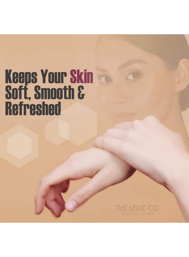 THE LOVE CO. لوشن مرطب للجسم برائحة الورد الأسود والعود - ترطيب يومي للبشرة للرجال والنساء - ترطيب مكثف للبشرة الجافة 250 مل - Image 4
