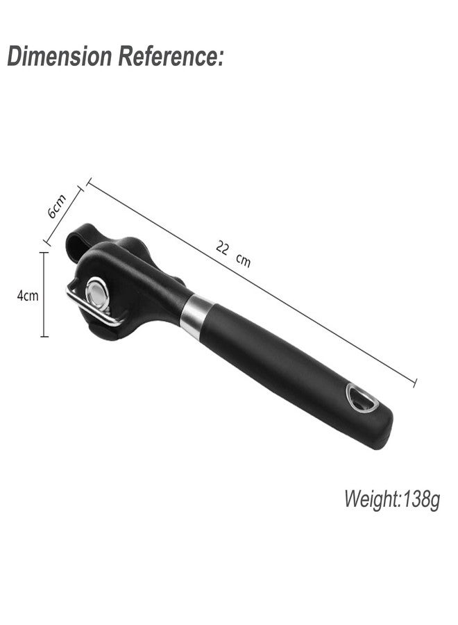 Vishui 2025 New Professional Manual Can Opener, Can Openers for Seniors, Handheld Can Opener Smooth Edge, Hanging Portable Healthy Essential Kitchen Tool, Durable Classic Single Handle - Image 2