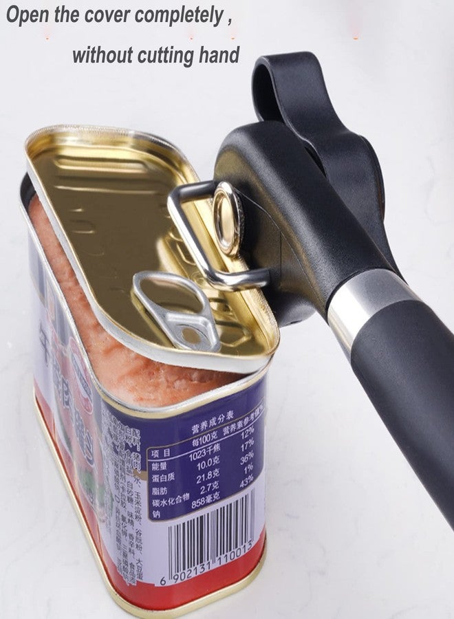 Vishui 2025 New Professional Manual Can Opener, Can Openers for Seniors, Handheld Can Opener Smooth Edge, Hanging Portable Healthy Essential Kitchen Tool, Durable Classic Single Handle - Image 5