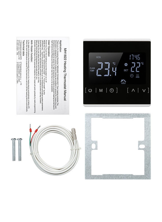 NIBEMINENT LCD Touch Screen Temperature Controller Black - Image 1